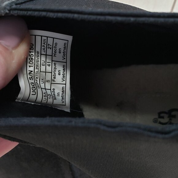 Black Suede Ankle Boots - Picture 9 of 10